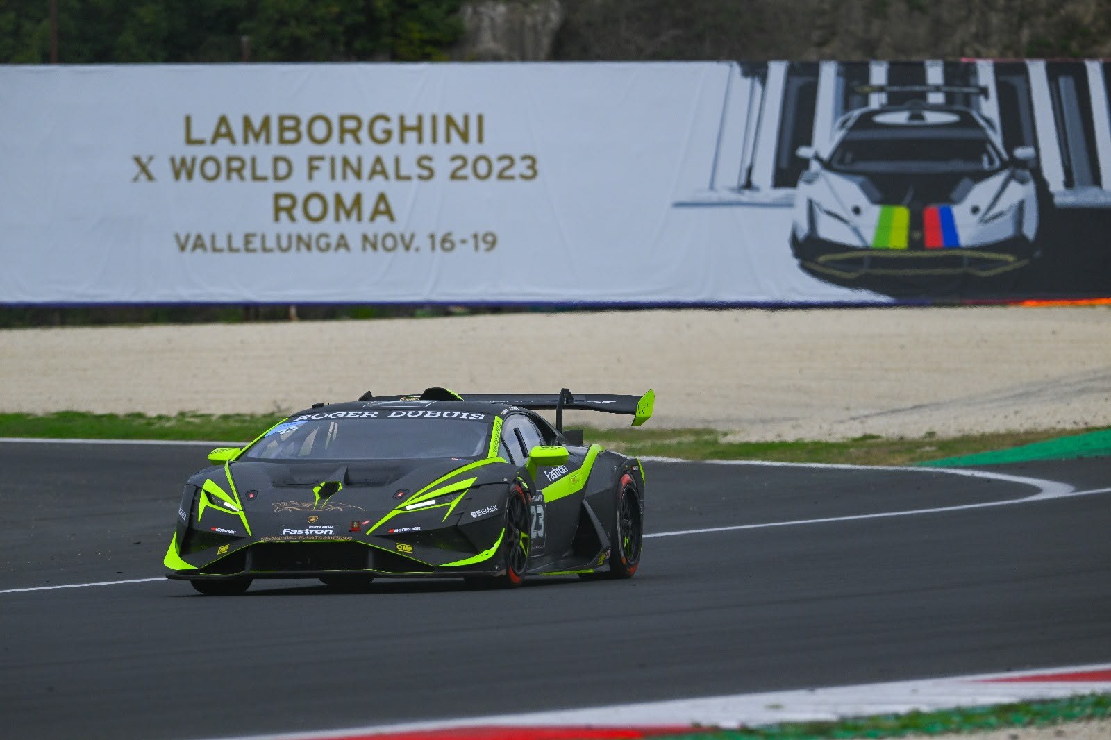 Lamborghini Totaalplan Racing op circuit