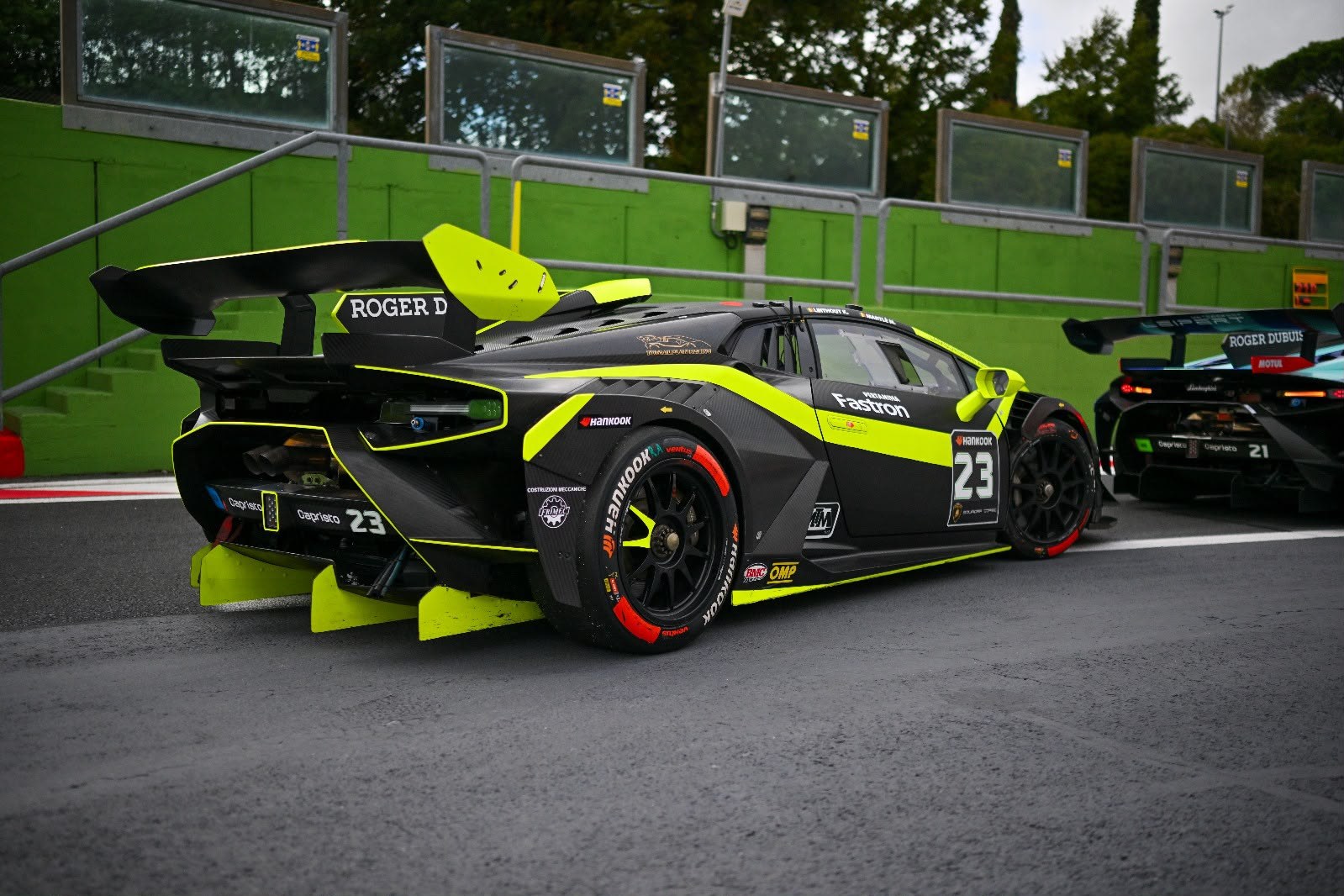 Lamborghini Totaalplan Racing op circuit