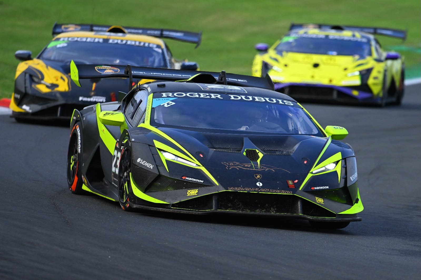 Lamborghini Totaalplan Racing op circuit